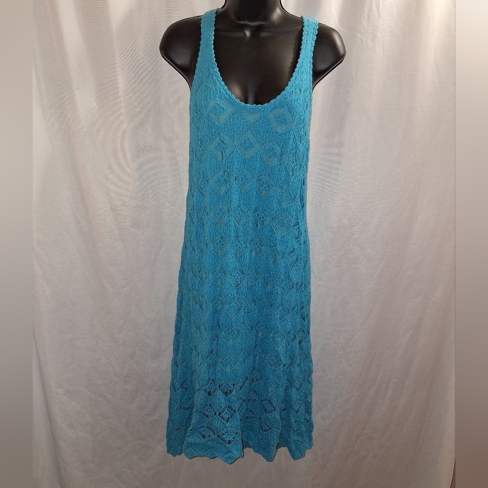 Moda international knitted dress slip underneath